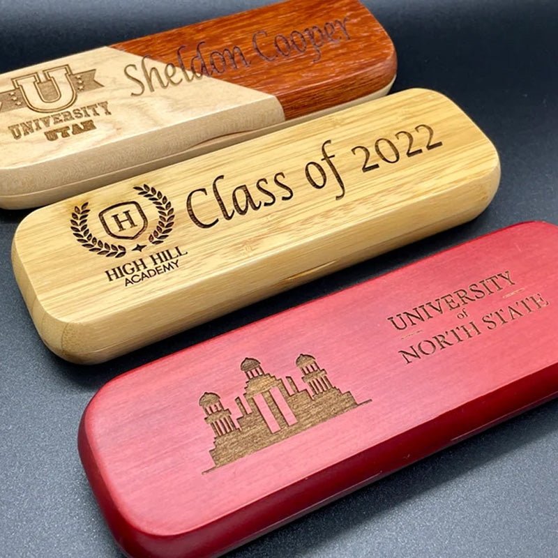Personalized Pen Case Pen Set - Graduation/Admission Gifts - Canvasgiftco