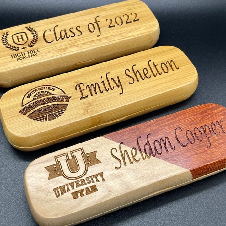 Personalized Pen Case Pen Set - Graduation/Admission Gifts - Canvasgiftco