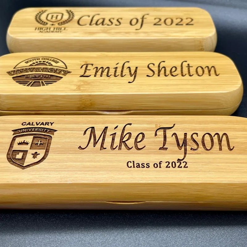 Personalized Pen Case Pen Set - Graduation/Admission Gifts - Canvasgiftco