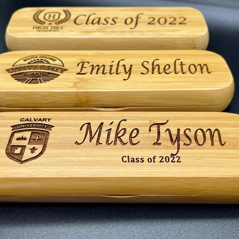 Personalized Pen Case Pen Set - Graduation/Admission Gifts - Canvasgiftco