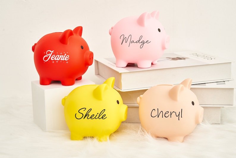 Personalized piggy bank - Children's Day gift - Canvasgiftco