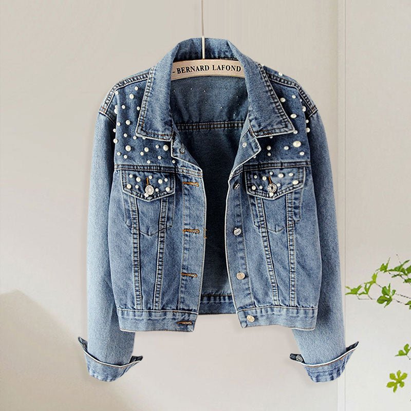Personalized Wedding Bridal Denim Jacket - Canvasgiftco