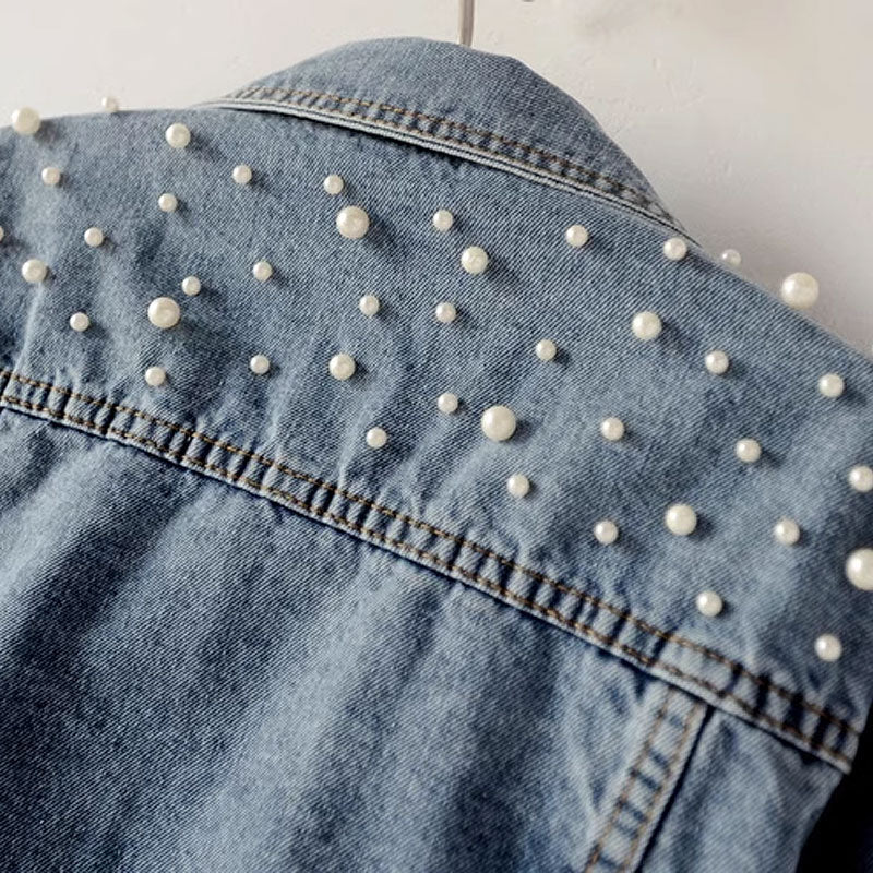 Personalized Wedding Bridal Denim Jacket - Canvasgiftco