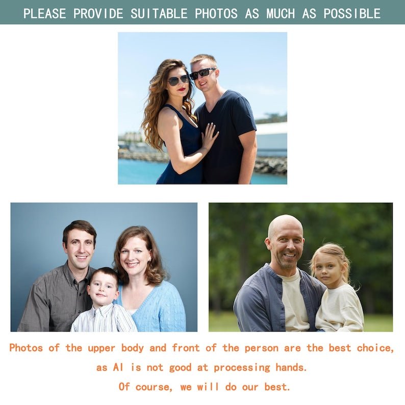 Personalized Wood Pile Tree Rings Cartoon Portrait - Canvasgiftco