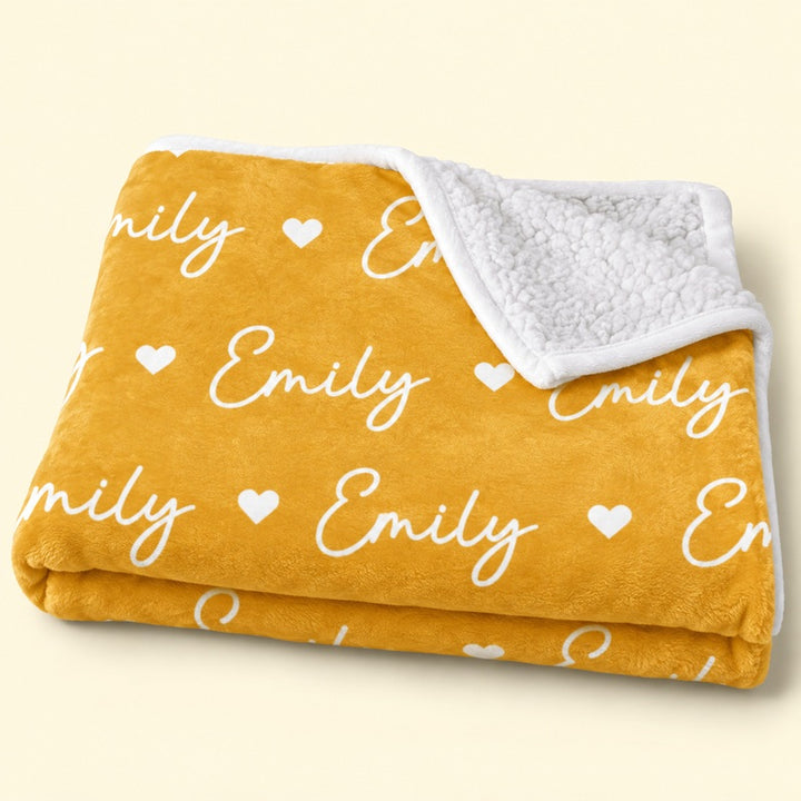 Personalized Blanket - Birthday Gift For Kids, Family - Wrapped In Lots Of Love