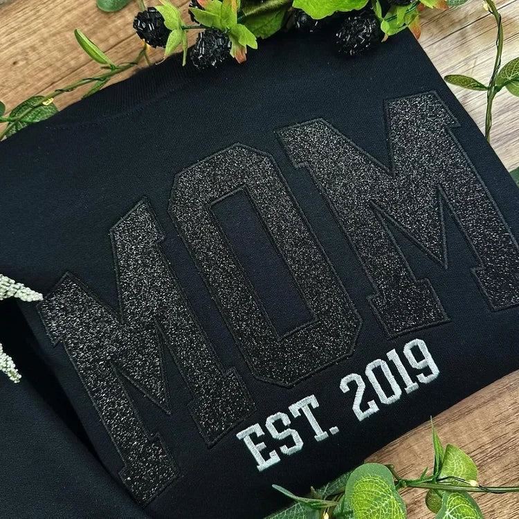 🔥 Sparkling Love - Custom MAMA Sweatshirts - Canvasgiftco