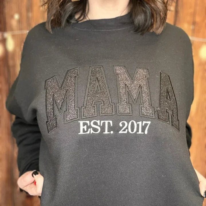 🔥 Sparkling Love - Custom MAMA Sweatshirts - Canvasgiftco