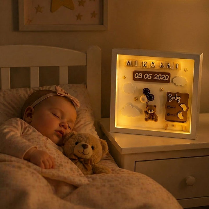 The Day Your World Changed Forever-Add your baby’s name, date & details in seconds - Canvasgiftco