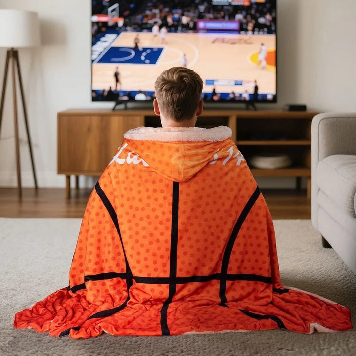 This Is My Territory - Personalized Player Sport Hooded Blanket - Canvasgiftco