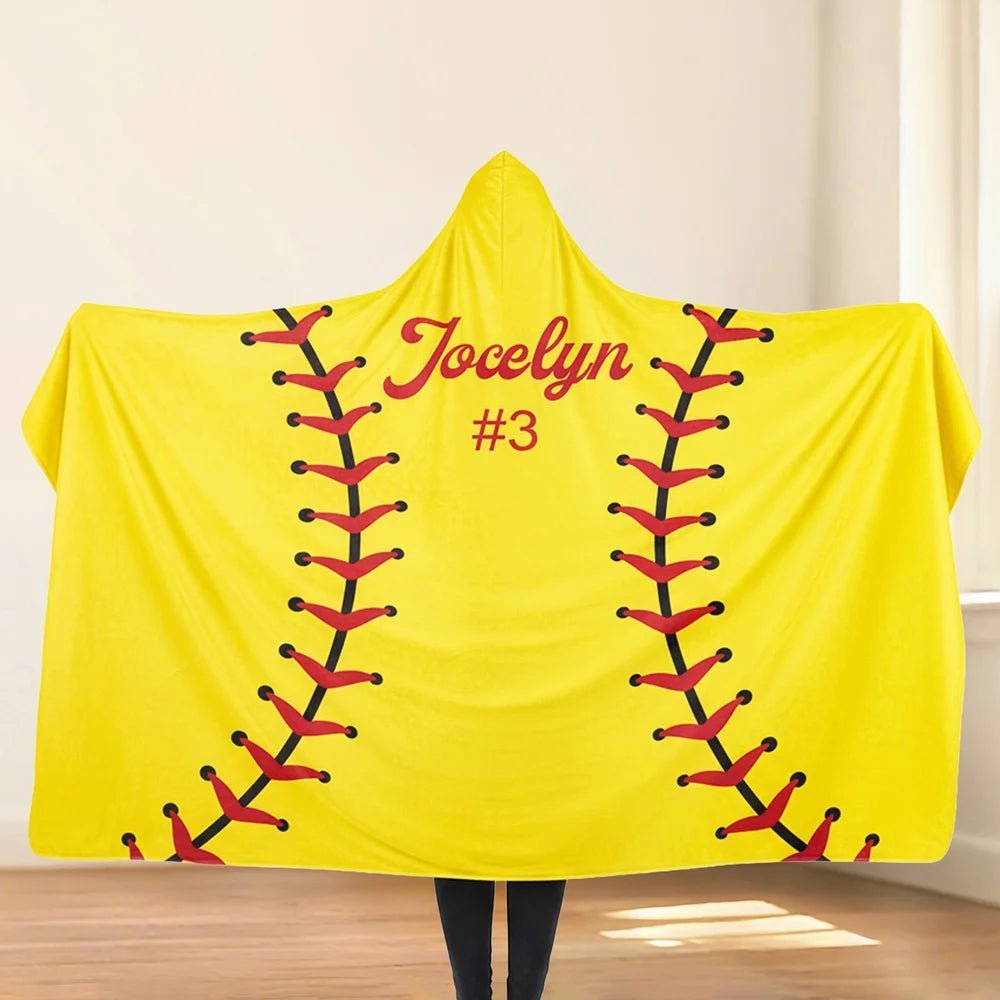 This Is My Territory - Personalized Player Sport Hooded Blanket - Canvasgiftco
