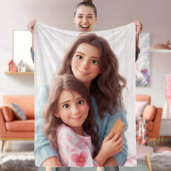 Photo Cartoonization-Personalized Blanket